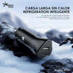 CDMX-Turbo Cargador De Coche 5A XC19