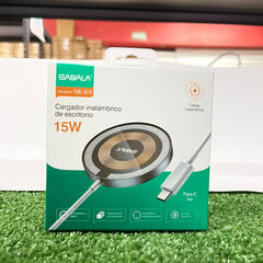 Cargador Inalambrico Escritorio SABALA NE-103 10 PIEZAS