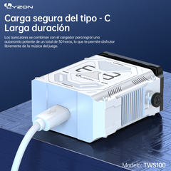 CDMX-Audífonos Gamer Bluetooth TWS100