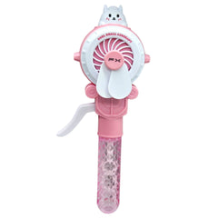 Mini Ventilador Portatil Con Burbujas FX