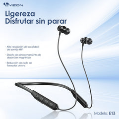 AUDIFONOS BLUETOOTH LYZON-E13