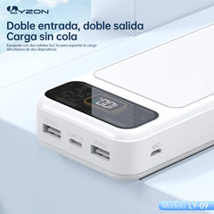 Batería Portátil PowerBanck LY - 09 - Mishop Mexico