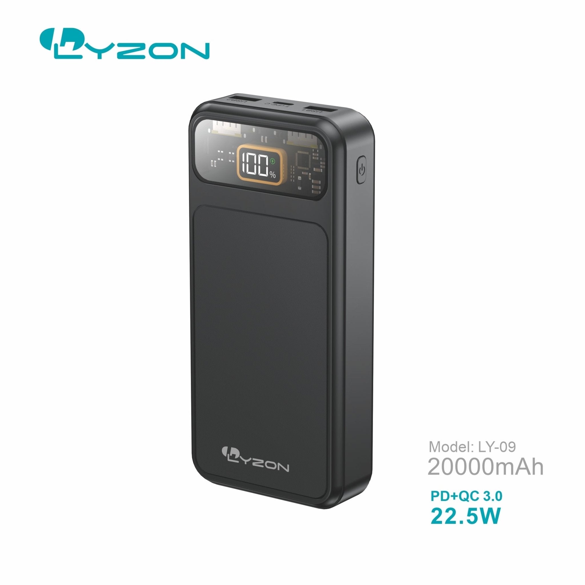 Batería Portátil PowerBanck LY - 09 - Mishop Mexico