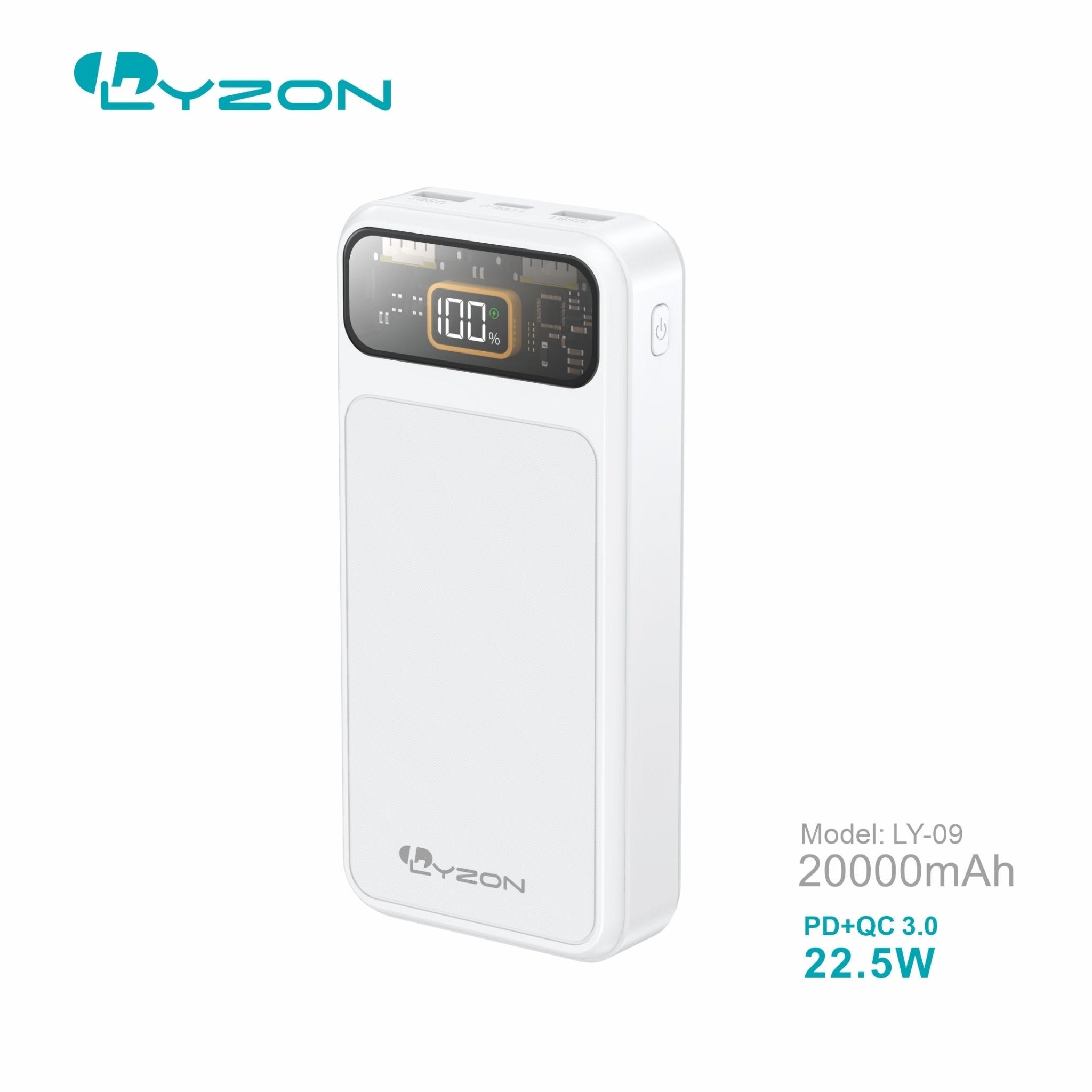 Batería Portátil PowerBanck LY - 09 - Mishop Mexico