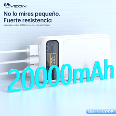 Batería Portátil PowerBanck LY - 09 - Mishop Mexico