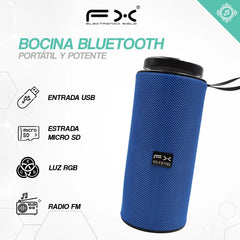 Bocina estilo tubo bluetooth - BS - FX1102 - Mishop Mexico
