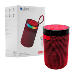 Bocina inalámbrica, pequeña cilíndrica, sonido 360 + luz rgb - WG - 181 - Mishop Mexico