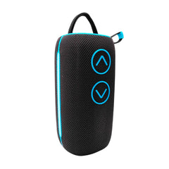 Bocina inalámbrica bluetooth cilíndrica, sonido 360 envolvente, puerto auxiliar, usb y tf + luz rgb - BS-X32