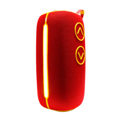 Bocina inalámbrica bluetooth cilíndrica, sonido 360 envolvente, puerto auxiliar, usb y tf + luz rgb - BS-X32