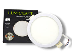 AJUSTABLE LED TIPO PLAFÓN 6 W 100mm