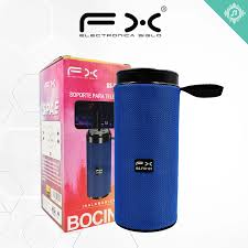 Bocina estilo redondo con soporte para celular - BS-FX1101