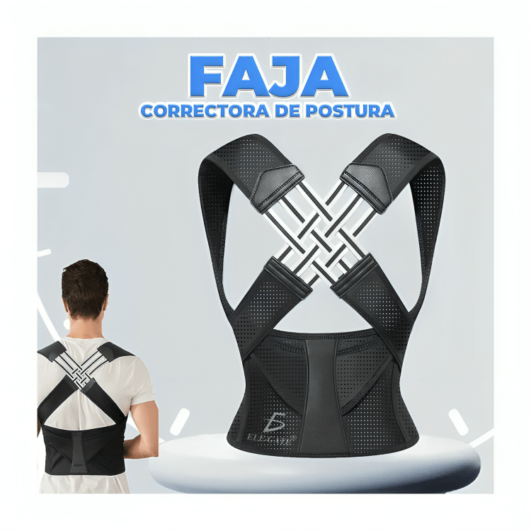 Faja corrector de postura universal para espalda dep.120 - Mishop Mexico