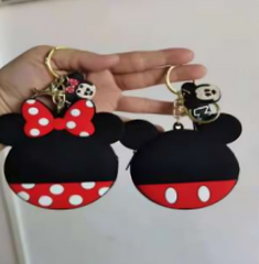 Llavero diseño de Minnie mouse & mickey mouse - KM-35