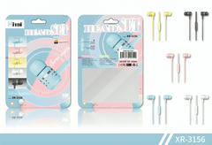 Audífonos alámbricos earphone con entrada auxiliar 3.5mm