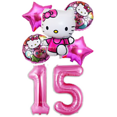 buquet de globos diseño de dibujos animados - 1626-38