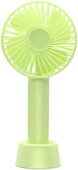 VENTILADOR DE MANO CON BASE Y PILA FS-1106