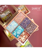 PALETA HOJUELAS GLITTER 6 TONOS E0642 A