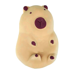 Squeeze Toy de Capibara Ultra-Flexible: Relajante Sensorial con Bolsa Protectora Transparente y Diseño Ergonómico - TT-2975