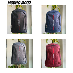 Mochila de tela SPORT,FASHION #01 #02 #03 #04