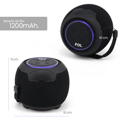 Bocina FOL portatil bluetooth boc-c25