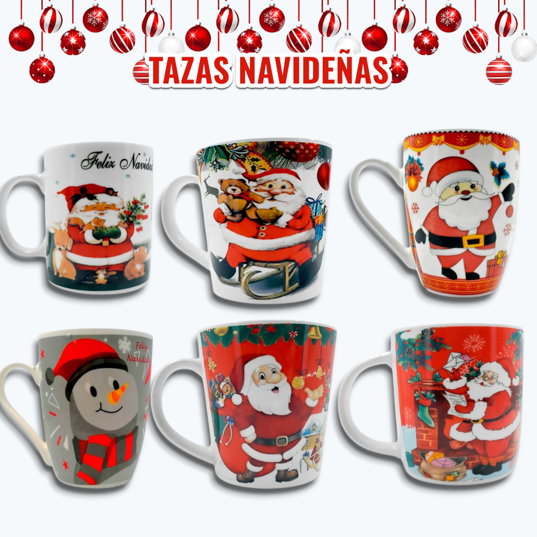 TAZAS NAVIDEÑAS