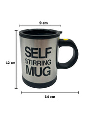 CDMX - Taza Auto mezclable de Acero Inoxidable / SELF STIRRING MUG