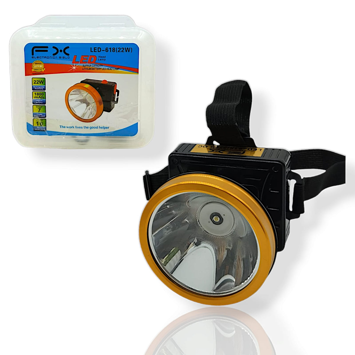 Lamapara minera led de 22w  Led-618-22w