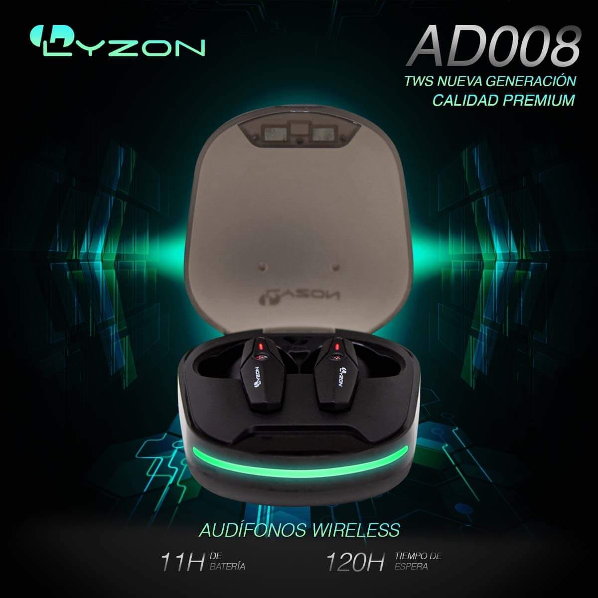 Audífonos bluetooth AD008