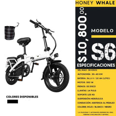 Bicicleta electrica HW-S6