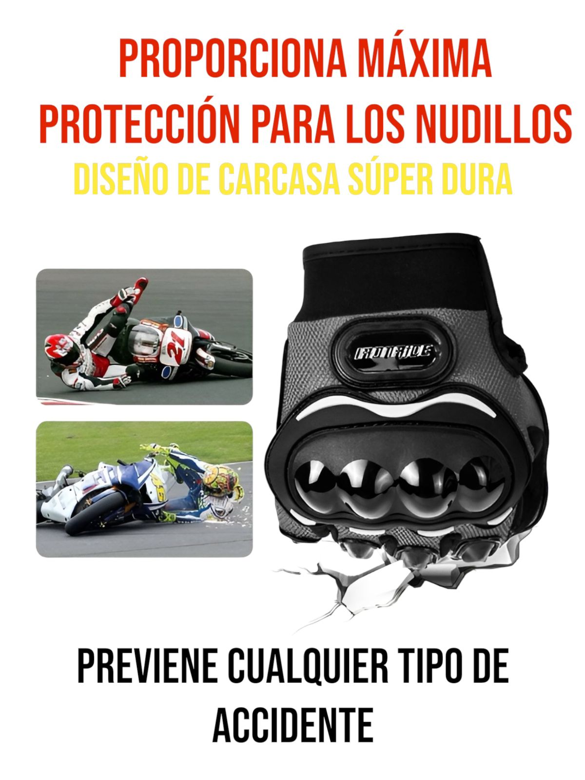 CDMX -  GUANTES IMPERMEABLES  DE MOTOCICLISTA O BIKER