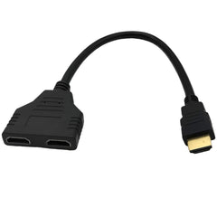 Cable divisor HDMI, 1 entrada y 2 salidas YASUISA CDX-5022