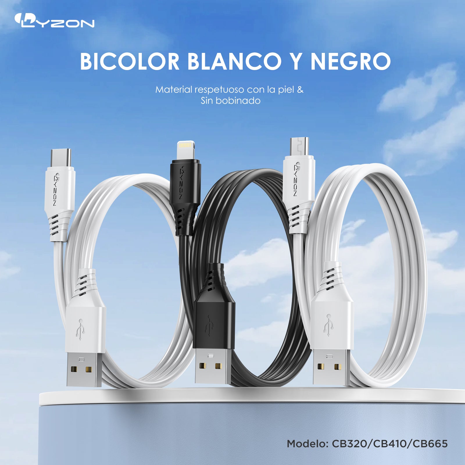 CDMX-Cable IPhone Cargador Rápido CB410