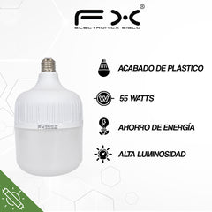 Foco bala LED-55W