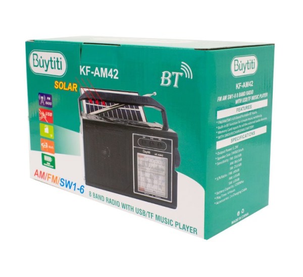 Radio Solar Buytiti AM/FM KF-AM42