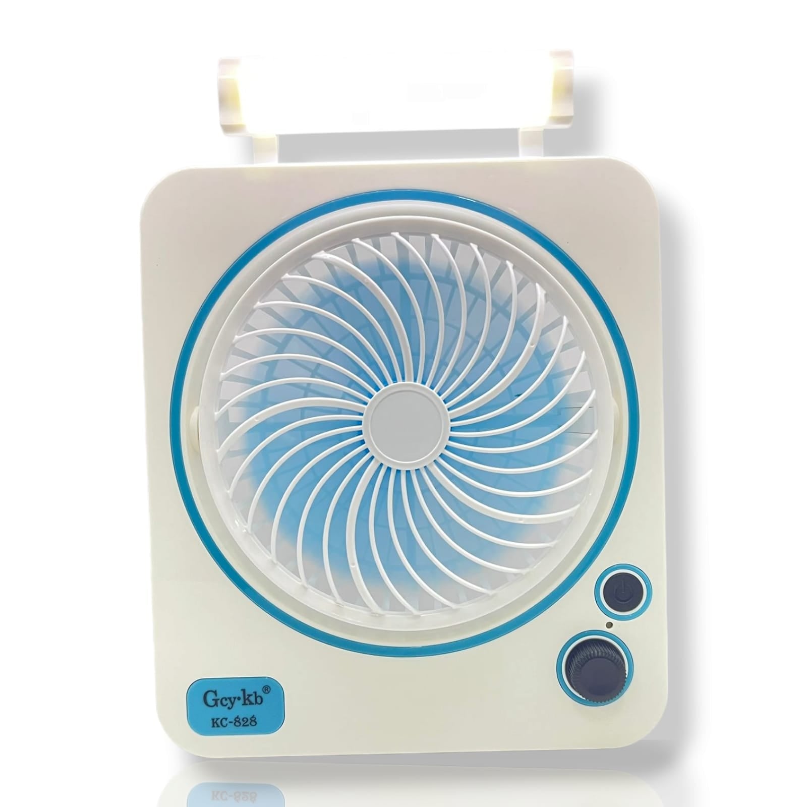 Ventilador portatil con lampara KC-828