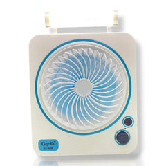 Ventilador portatil con lampara KC-828