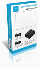 Convertidor de audio digital a análogo, óptico RCA compuesto, multifuncional - con.33.da