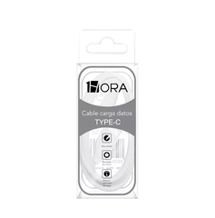 1HORA Cable Stela USB 2.1a Tipo C GAR164