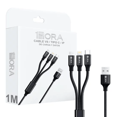 1HORA Cable  3 En 1 CAB259