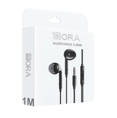 1HORA Audifonos Alambricos 3.5mm AUT122