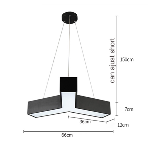 CAJA  5PZ Lampara Colgante 72w BGRZ72W