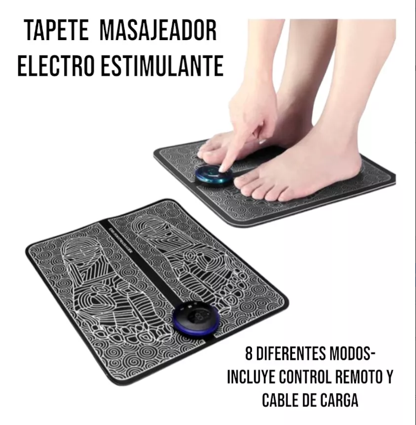 CDMX - Tapete Electro Estimulante para Pies