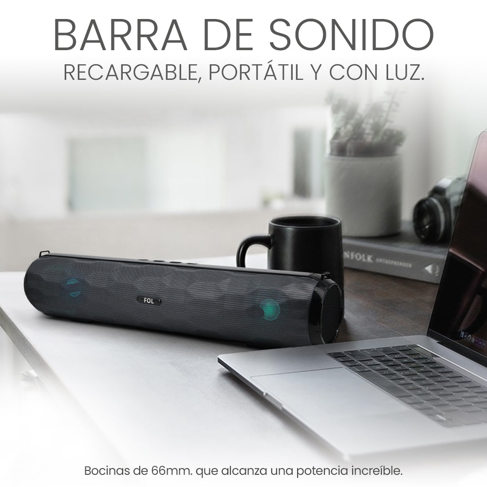 BARRA DE SONIDO PORTATIL