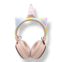 Audifono de diadema de unicornio J34