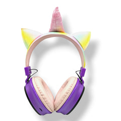 Audifono de diadema de unicornio J34