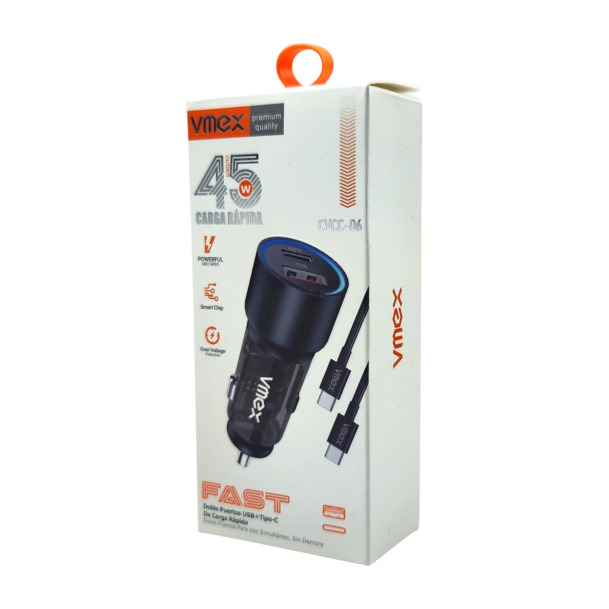 Cargador Para Carro Plug in VMEX VCC-06