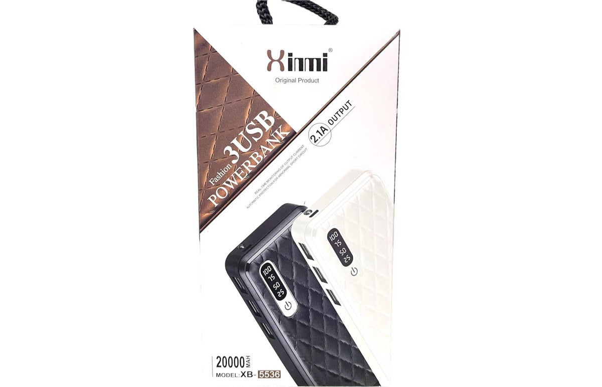 Power Bank Portatil 20000 mAh XINMI XB-5536