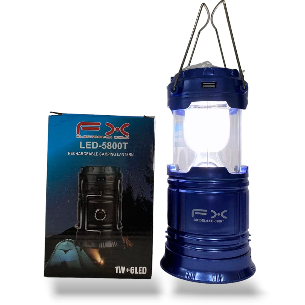 Linterna de camping recargable LED-5800T