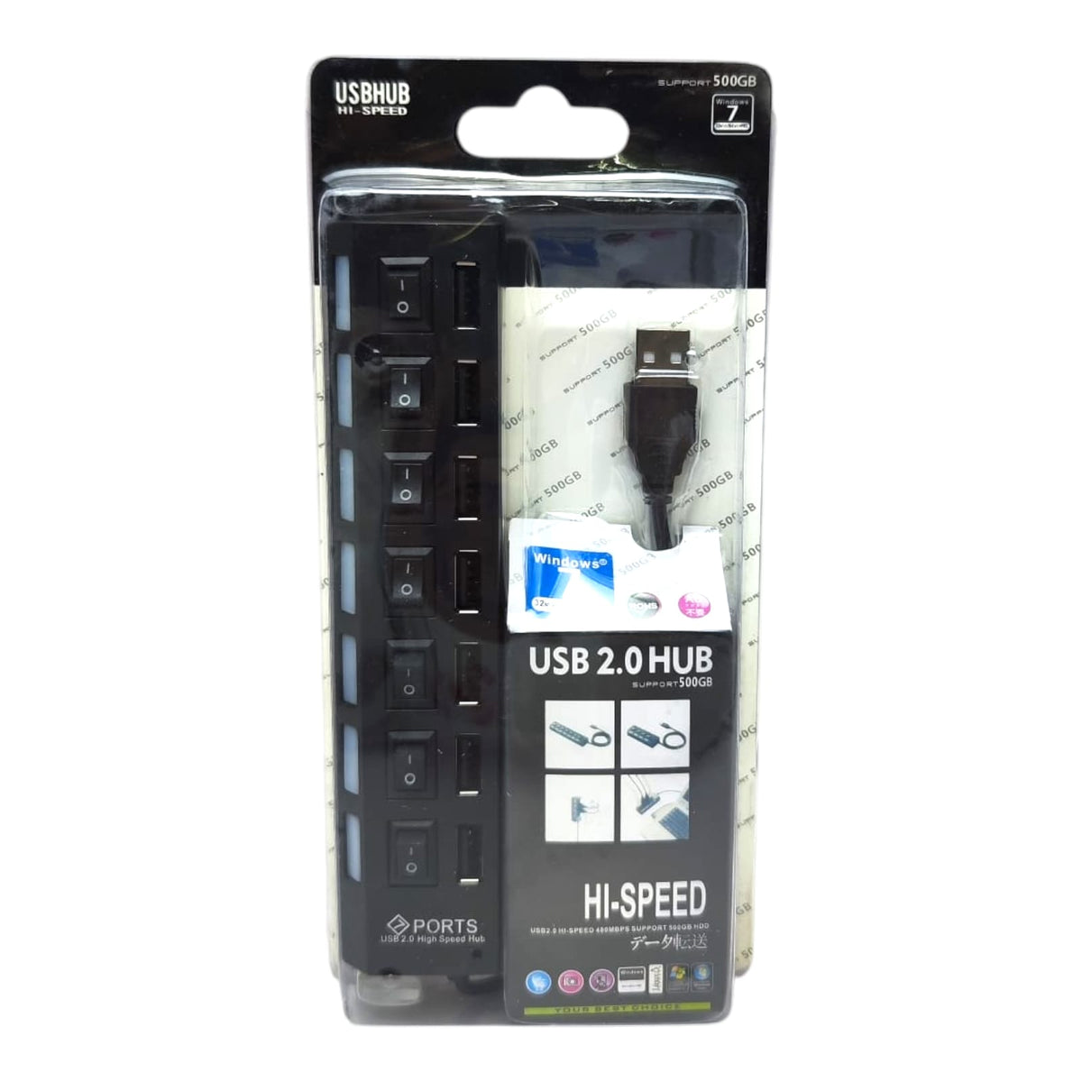 Hub Usb Multiplicador  ZENYU CL-H1-SPEED