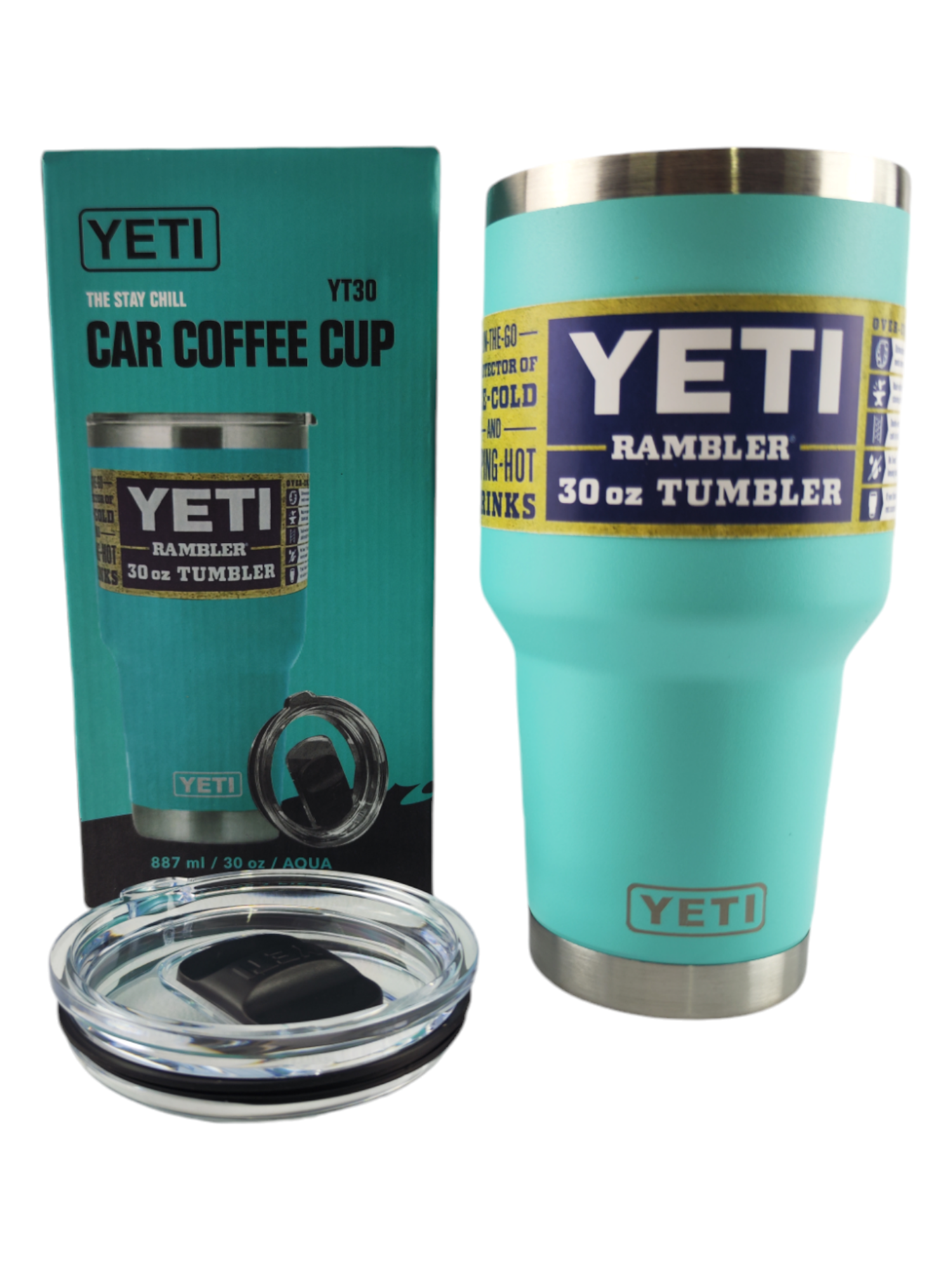 Termo Yeti De 30 oz De Acero Inoxidable  yeti30oz